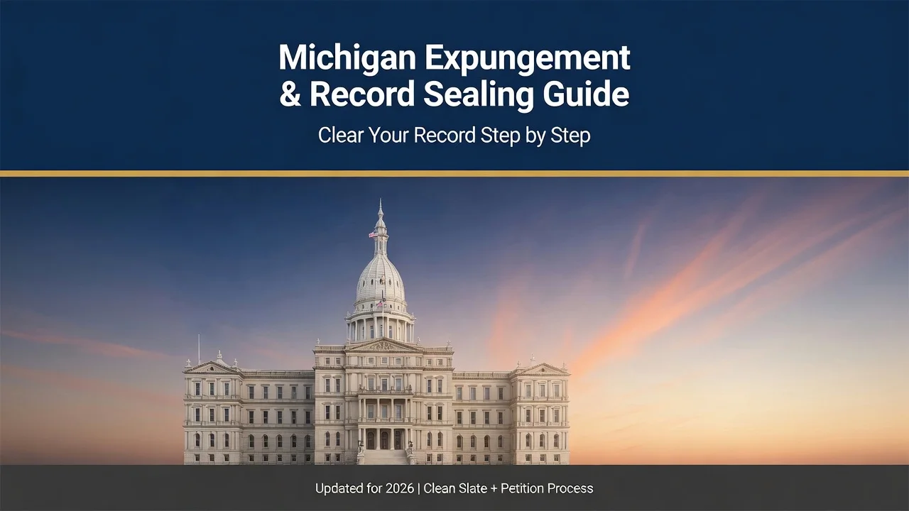 Michigan Expungement Guide — Clear Your Record Step by Step